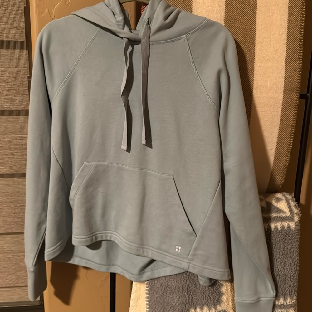NWOT Sweaty Betty Sweatshirt M Light Blue London